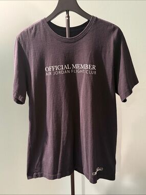 Jordan Black "Official Member" Graphic Short Sleeve Tee